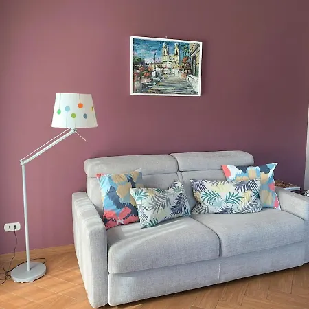 شقة Attico Luminoso Terrazza Centocelle *