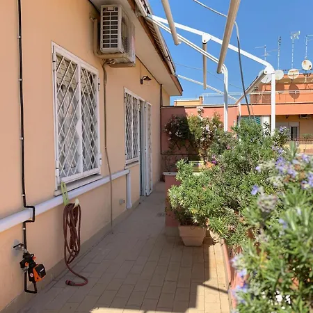 Attico Luminoso Terrazza Centocelle شقة روما