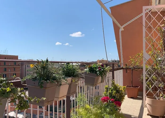 Attico Luminoso Terrazza Centocelle Rome