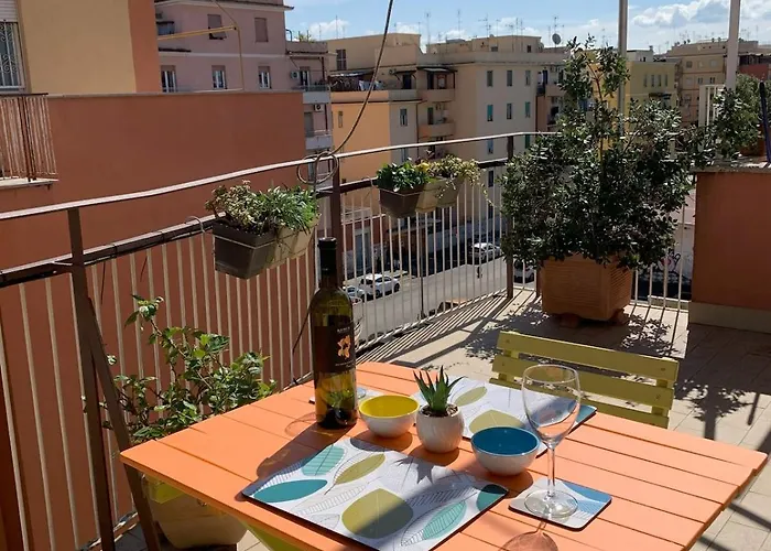 Attico Luminoso Terrazza Centocelle Rome